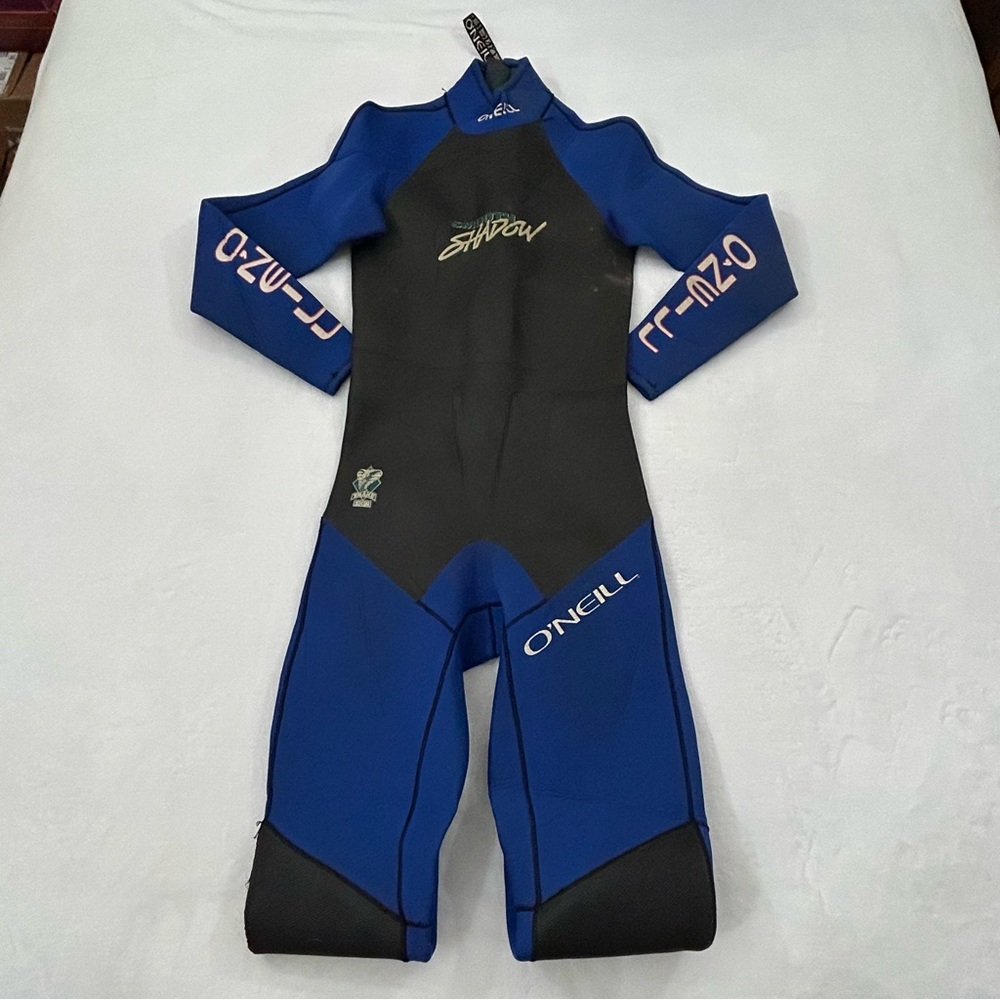 Vintage 90s Oneill Smooth Shadow Snake Skin Surfing Diving Full Wetsuit Mens XL
